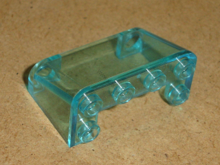 Lego 880651 (4284) čelní sklo 2 x 4 x 2 Inverted 1 ks POUŽITÉ