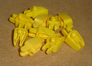 Lego 660010-X (41529) panty 1x3 s drápem 10 ks POUŽITÉ
