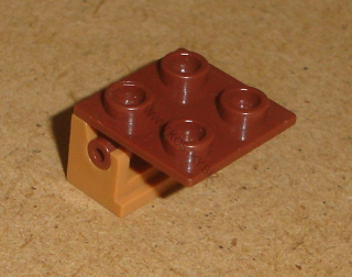 Lego 660229-2 (3937, 6134) panty vertikální pohyb 2x2 1+1 ks POUŽITÉ