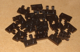 Lego 256355-X (60470a, 60470b) destička speciální 1x2, klip 20 ks POUŽITÉ