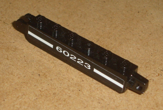 Lego 660184-2 (30388) panty kostka 1x6 s nálepkou 1 ks POUŽITÉ