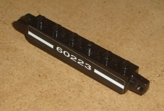 Lego 661271-2 (30388) panty kostka 1x6 s nálepkou 1 ks POUŽITÉ