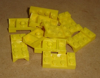 Lego 651269-X (3788) auto díl, blatník 2x4 10 ks POUŽITÉ