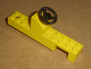 Lego 651460 (827) auto díl podvozek s volantem (složený z 5 dílů) 1 ks POUŽITÉ