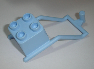 Lego Duplo D01110 (31169) postroj pro koně sv. modrý POUŽITÉ