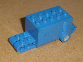 Lego 649551 (47715c01) podvozek, motor 9x4x2 2/3 (zpětné natahování) 1 ks POUŽITÉ