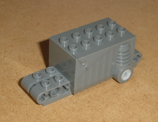 Lego 649552 (47715c01) podvozek, motor 9x4x2 2/3 (zpětné natahování) 1 ks POUŽITÉ