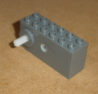 Lego 649575 (42073c02) podvozek, motor 2x6x2 1/3 (natahování) 1 ks POUŽITÉ