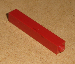 Lego 100615 (2453b) kostka 1x1x5 1 ks POUŽITÉ