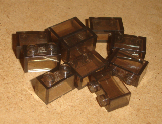 Lego 101015-X (3065) kostka 1x2 10 ks POUŽITÉ