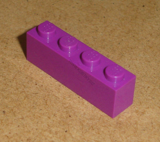 Lego 102030 (3010) kostka 1x4 1 ks POUŽITÉ