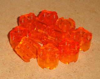 Lego 700103-X (3941) kulatá kostka 2x2 10 ks POUŽITÉ