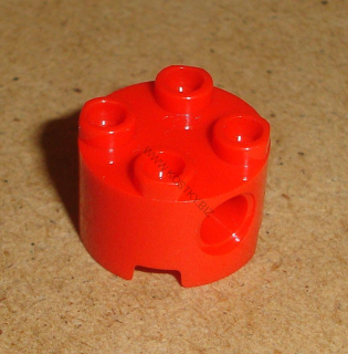Lego 700144-3 (17485) kulatá kostka 2x2 s dírou 1 ks POUŽITÉ