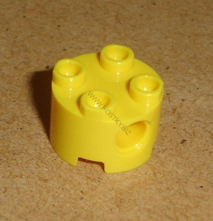 Lego 700144-5(17485) kulatá kostka 2x2 s dírou 1 ks POUŽITÉ