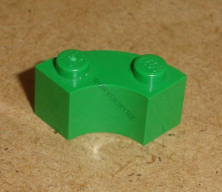Lego 700229 (3063) kulatá kostka 2x2 čtvrtkruh 1 ks POUŽITÉ