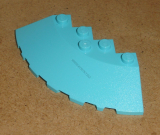 Lego 700303-2 (95188) kulatá kostka 6x6 čtvrtkruh 1 ks POUŽITÉ