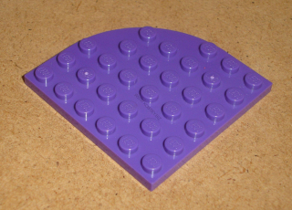Lego 700537-2 (6003) kulatá destička 6x6 1 ks POUŽITÉ