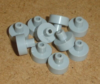 Lego 724955-X (20482) hladká kostka kulatá 1x1 10 ks POUŽITÉ