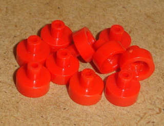 Lego 700635-X (20482) hladká kostka kulatá 1x1 10 ks POUŽITÉ