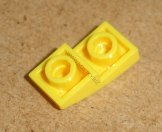 Lego 701147 (24201) šikmá, zakulacená 2x1 invert 1 ks POUŽITÉ