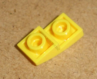 Lego 718430 (24201) šikmá, zakulacená 2x1 invert 1 ks POUŽITÉ