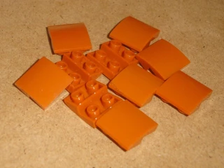 Lego 719305-X (32803) šikmá, zakulacená 2x2 inverted 10 ks POUŽITÉ