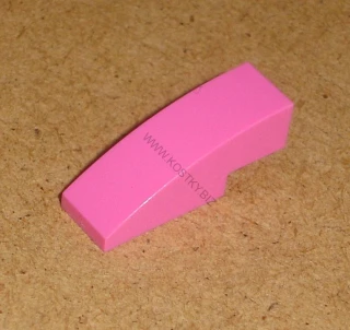 Lego 720075 (50950) šikmá, zakulacená 3x1 1 ks POUŽITÉ