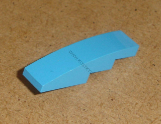 Lego 701261-2 (61678) šikmá, zakulacená 4x1 1 ks POUŽITÉ
