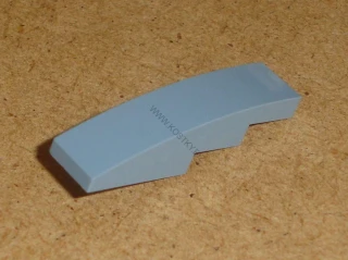 Lego 720960 (61678) šikmá, zakulacená 4x1 1 ks POUŽITÉ