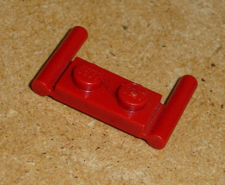 Lego 257265 (3839b) destička speciální 1x2, tyče (držáky) 1 ks POUŽITÉ