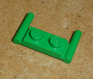 Lego 257270 (3839b) destička speciální 1x2, tyče (držáky) 1 ks POUŽITÉ