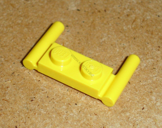 Lego 257325 (3839b) destička speciální 1x2, tyče (držáky) 1 ks POUŽITÉ