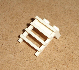 Lego 936222 (4175) destička speciální 1x2, žebřík (lehce zežloutlé) 1 ks POUŽITÉ