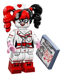 Lego 71017-13 (coltlbm-13) minifigurka Batman Movie 1 (Nurse Harley Quinn) NOVÉ