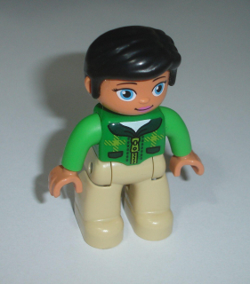 Lego Duplo D80729 (47394pb203a) figurka žena POUŽITÉ