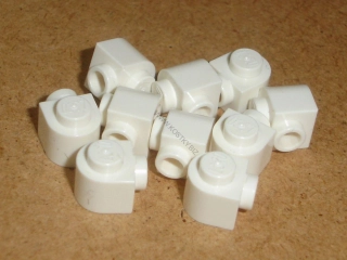 Lego 160891-XC (3386) speciální kostka 1x1x2/3 zakulacená 10 ks NOVÉ