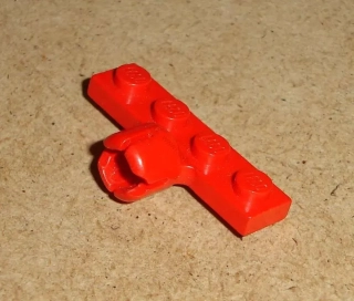Lego 258900 (3183b) destička speciální 1x4, tažné 1 ks POUŽITÉ