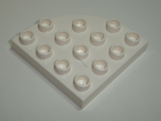 Lego Duplo D20162P (98218) deska, destička 4x4 čtvrthruh bílá NOVÉ2