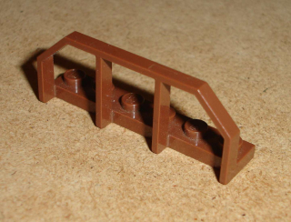 Lego 258975 (6583) destička speciální 1x6, zábradlí pro vlak 1 ks POUŽITÉ