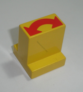 Lego Duplo D40720 (6442pb01) koleje - ovládání vyhýbky (změna směru) POUŽITÉ