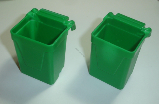 Lego Duplo D85315-4X (51265) popelnice (namožené na více místech, ale plně funkční) 2 ks POUŽITÉ