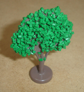 Lego 987062-2 (GTFruit) ovocný strom z granulí (stav viz foto) 1 ks POUŽITÉ