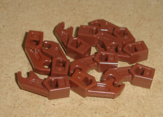 Lego 783132-X (98313) ruce, ruka, rameno, držák 10 ks POUŽITÉ