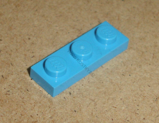 Lego 200740 (3623) destička, podložka 1x3 1 ks POUŽITÉ