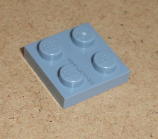 Lego 202105 (3022) destička, podložka 2x2 1 ks POUŽITÉ