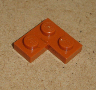 Lego 202175 (2420) destička 2x2 rohová 1 ks POUŽITÉ