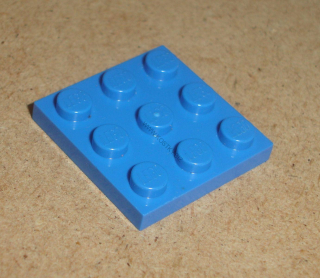 Lego 203720 (11212) destička, podložka 3x3 1 ks POUŽITÉ