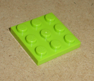 Lego 203770 (11212) destička, podložka 3x3 1 ks POUŽITÉ