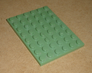 Lego 205165 (3036) destička, podložka 6x8 1 ks POUŽITÉ