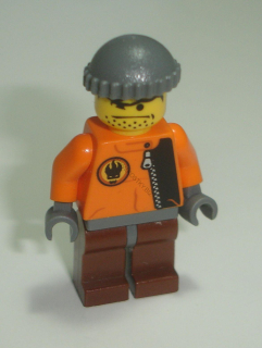 Lego F44072 figurka Racers rac039 - Hot Rod závodník POUŽITÉ